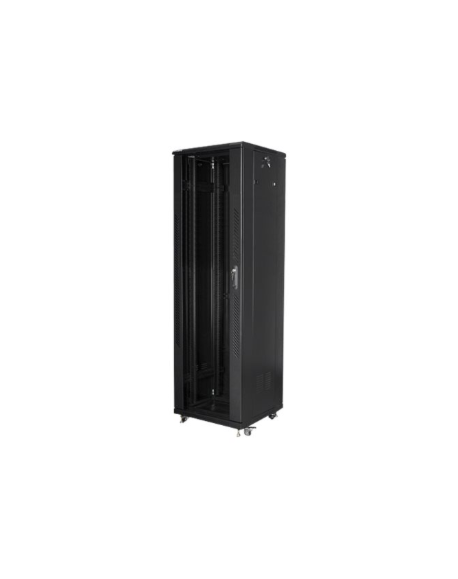 Lanberg Rack cabinet 19" free-standing 42U/600x600 (flat pack), black | Lanberg