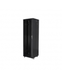Lanberg Rack cabinet 19" free-standing 42U/600x600 (flat pack), black | Lanberg