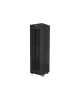 Lanberg Rack cabinet 19" free-standing 42U/600x600 (flat pack) with mesh door lCD V2, black | Lanberg