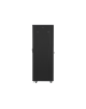 Lanberg Rack cabinet 19" free-standing 42U/600x800 (flat pack) with mesh door, black | Lanberg