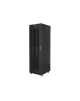 Lanberg Rack cabinet 19" free-standing 42U/600x800 (flat pack) with mesh door lCD V2, black | Lanberg