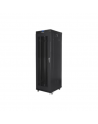 Lanberg Rack cabinet 19" free-standing 42U/600x800 (flat pack) with mesh door lCD V2, black | Lanberg