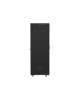 Lanberg Rack cabinet 19" free-standing 42U/600x800 (flat pack) with mesh door lCD V2, black | Lanberg