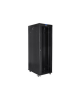 Lanberg Rack cabinet 19" free-standing 42U/800x1000 (flat pack) with glass door lCD V2, black | Lanberg