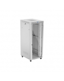 Lanberg Rack cabinet 19" free-standing 42U/800x1000 (flat pack) with glass door lCD V2, grey | Lanberg