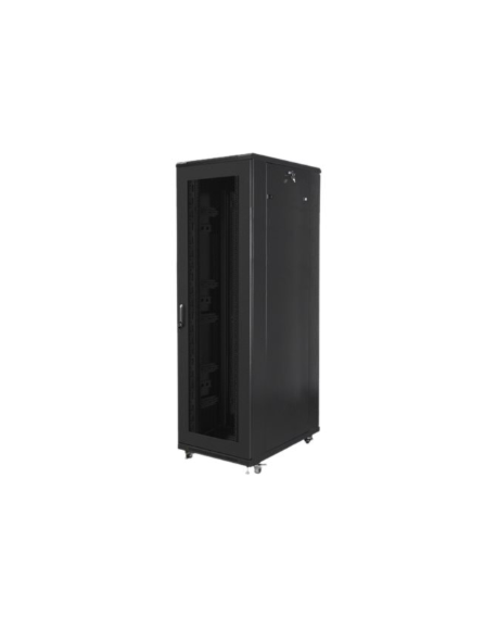 Lanberg Rack cabinet 19" free-standing 42U/800x1000 (flat pack) with mesh door, black | Lanberg