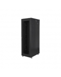 Lanberg Rack cabinet 19" free-standing 42U/800x1000 (flat pack) with mesh door, black | Lanberg