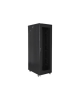Lanberg Rack cabinet 19" free-standing 42U/800x1000 (flat pack) with mesh door, black | Lanberg