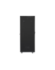 Lanberg Rack cabinet 19" free-standing 42U/800x1000 (flat pack) with mesh door lCD V2, black | Lanberg