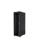 Lanberg Rack cabinet 19" free-standing 42U/800x1200 (flat pack) with glass door lCD V2, black | Lanberg