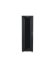 Lanberg Rack cabinet 19" free-standing 42U/800x1200 (flat pack) with glass door lCD V2, black | Lanberg
