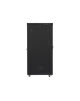 Lanberg Rack cabinet 19" free-standing 42U/800x1200 (flat pack) with glass door lCD V2, black | Lanberg