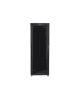 Lanberg Rack cabinet 19" free-standing 42U/800x800 (flat pack) with glass door lCD V2, black | Lanberg