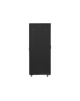 Lanberg Rack cabinet 19" free-standing 42U/800x800 (flat pack) with mesh door, black | Lanberg