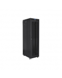 Lanberg Rack cabinet 19" free-standing 47U/800x1000 (flat pack) with mesh door lCD V2, black | Lanberg