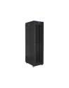 Lanberg Rack cabinet 19" free-standing 47U/800x1000 (flat pack) with mesh door lCD V2, black | Lanberg