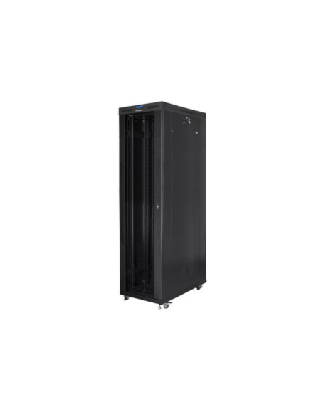 Lanberg Rack cabinet 19" free-standing 47U/800x1200 (flat pack) with glass door lCD V2, black | Lanberg