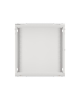 Lanberg Rack cabinet 19" wall-mount 12U/600x600 for self-assembly with metal door (flat pack), grey | Lanberg