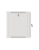 Lanberg Rack cabinet 19" wall-mount 12U/600x600 for self-assembly with metal door (flat pack), grey | Lanberg