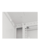 Lanberg Rack cabinet 19" wall-mount 12U/600x600 for self-assembly with metal door (flat pack), grey | Lanberg