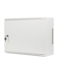 Lanberg Rack cabinet 19" wall-mount 4U+3U/540x200 low-profile, grey (assembled) | Lanberg
