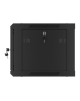 Lanberg Rack cabinet 19" wall-mount 6U/600x450 for self-assembly with metal door (flat pack), black | Lanberg