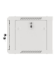 Lanberg Rack cabinet 19" wall-mount 6U/600x450 for self-assembly with metal door (flat pack), grey | Lanberg