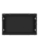 Lanberg Rack cabinet 19" wall-mount 6U/600x600 for self-assembly with metal door (flat pack), black | Lanberg