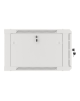 Lanberg Rack cabinet 19" wall-mount 6U/600x600 for self-assembly with metal door (flat pack), grey | Lanberg