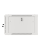 Lanberg Rack cabinet 19" wall-mount 6U/600x600 for self-assembly with metal door (flat pack), grey | Lanberg