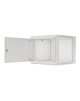 Lanberg Rack cabinet 19" wall-mount 9U/600x600 (flat pack) for self-assembly with metal door, grey | Lanberg