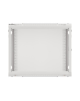 Lanberg Rack cabinet 19" wall-mount 9U/600x600 (flat pack) for self-assembly with metal door, grey | Lanberg
