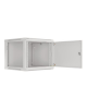 Lanberg Rack cabinet 19" wall-mount 9U/600x600 (flat pack) for self-assembly with metal door, grey | Lanberg