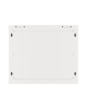 Lanberg Rack cabinet 19" wall-mount 9U/600x600 (flat pack) for self-assembly with metal door, grey | Lanberg