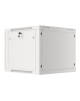 Lanberg Rack cabinet 19" wall-mount 9U/600x600 (flat pack) for self-assembly with metal door, grey | Lanberg