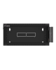 Lanberg Rack cabinet 19" wall-mounted 4U 600 fast assembly (flat pack), black | Lanberg