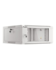 Lanberg Rack cabinet 19" wall-mounted 4U 600 fast assembly (flat pack), grey | Lanberg