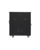 Lanberg Rack cabinet 19" free-standing 15U/600x800 (flat pack), black | Lanberg
