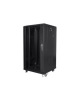 Lanberg Rack cabinet 19" free-standing 22U/600x600 (flat pack), black | Lanberg