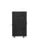 Lanberg Rack cabinet 19" free-standing 22U/600x600 (flat pack), black | Lanberg