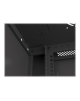 Lanberg Rack cabinet 19" wall-mount 12U/600x450 for self-assembly with metal door (flat pack), black | Lanberg