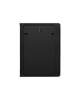 Lanberg Rack cabinet 19" wall-mount 18U/600x600 (flat pack) with glass door V2, black | Lanberg