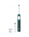 Oral-B Electric Toothbrush with Pressure sensor | iO2 | Rechargeable | For adults | Number of brush heads included 2 | Number of teeth brushing modes 3 | Forest Green