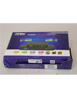 SALE OUT. | Aten | 4-Port 4K HDMI Splitter | VS184A | DAMAGED PACKAGING
