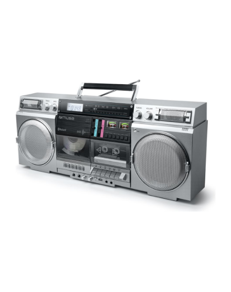 Muse | Ghetto Blasters | M-380 GBS | AUX in | Bluetooth | Cassette deck | CD player