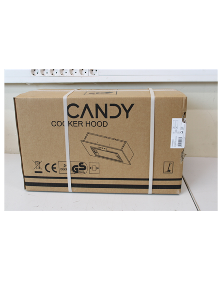 SALE OUT. | Candy | Hood | CPY5MBG | Canopy | Energy efficiency class C | Width 52 cm | 298 m³/h | Mechanical control | LED | Bl
