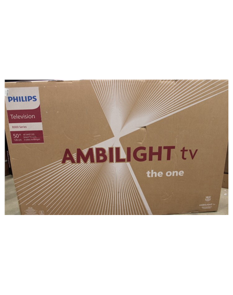 Philips | 50PUS8919/12 | 50 | Smart TV | UHD | Black | DAMAGED PACKAGING