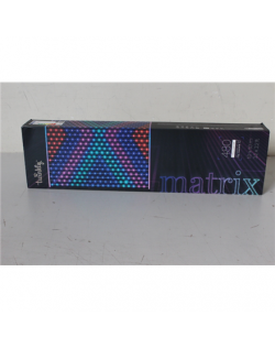 SALE OUT. Twinkly Matrix Smart LED Lights 480 RGB (Multicolor) 1x1m, Clear wire|Matrix Smart LED Lights 480, 1x1m|RGB Multicolor|DEMO