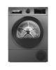 Bosch Dryer Machine with Heat Pump | WQG245DXSN | Energy efficiency class A+++ | Front loading | 9 kg | Condensation | LCD | Dep