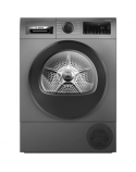 Bosch Dryer Machine with Heat Pump | WQG245DXSN | Energy efficiency class A+++ | Front loading | 9 kg | Condensation | LCD | Depth 61.3 cm | Grey